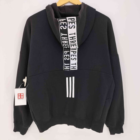 アディダス adidas ビッグシルエット スリーストライプスパーカー メンズ JPN:S