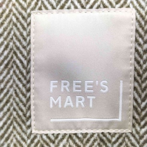 フリーズマート FREES MART 異素材切替スタンドカラーコート レディース FR