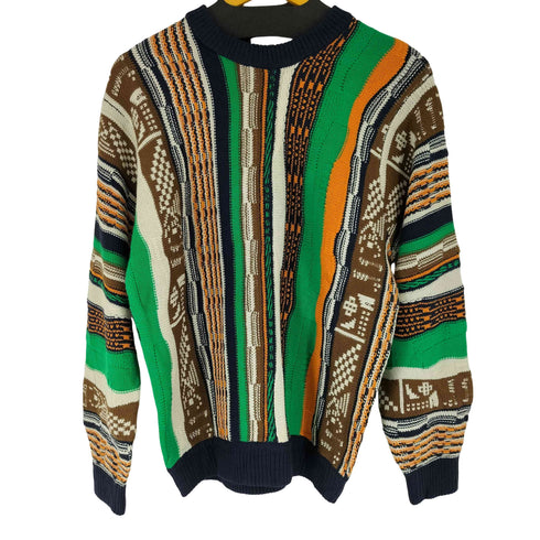 アーバンリサーチサニーレーベル URBAN RESEARCH Sonny Label ミックスジャガードストライププルオーバー メンズ JPN:M