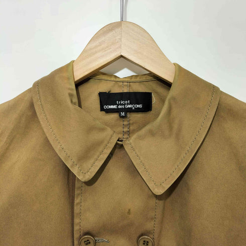 トリココムデギャルソン tricot COMME des GARCONS AD2003 ダブルブレスト カバーオール レディース JPN:M