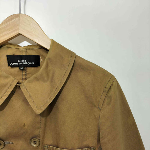 トリココムデギャルソン tricot COMME des GARCONS AD2003 ダブルブレスト カバーオール レディース JPN:M
