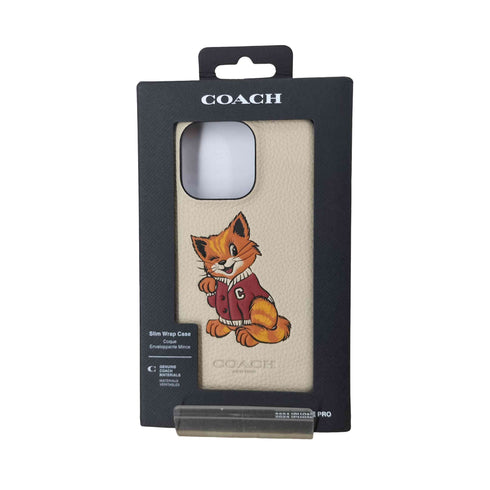 コーチ COACH 猫デザイン iphone PRO スマホケース レディース