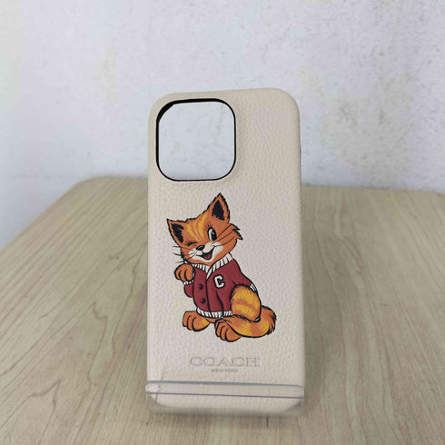 コーチ COACH 猫デザイン iphone PRO スマホケース レディース