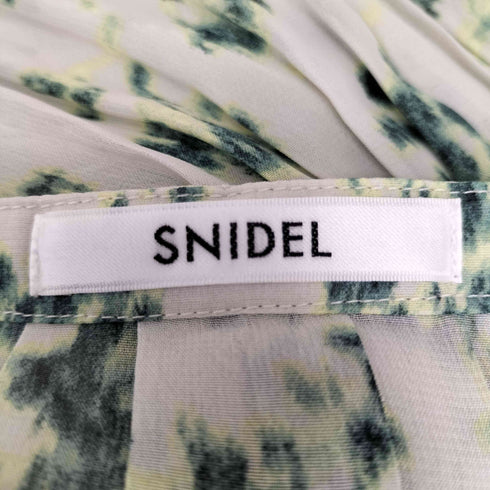 スナイデル snidel Sustainableフリルワンピース レディース 1