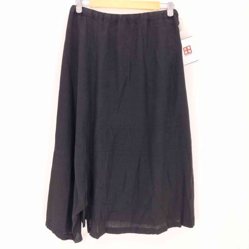 レギュレーションヨウジヤマモト REGULATION Yohji Yamamoto 裾デザイン レーヨンリネン フレアスカート レディース JPN:2