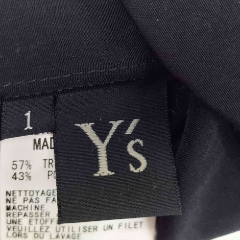 ワイズ Ys TA/PE クロップド丈 S/S シャツ レディース JPN:1