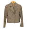 ユナイテッドアローズグリーンレーベルリラクシング UNITED ARROWS green label relaxing FM SHEEPレザー ライダースジャケット レディース JPN:38