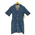 ザラ ZARA デニム ミニ ワンピース レディース import:L