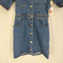 ザラ ZARA デニム ミニ ワンピース レディース import:L