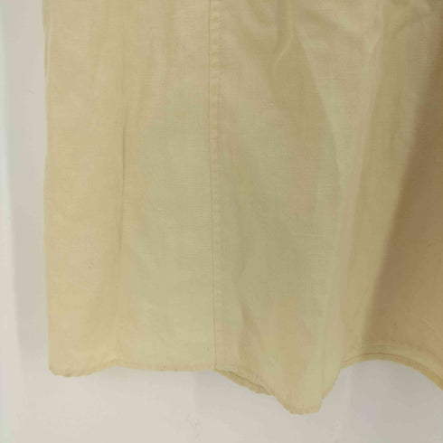 スティーブンアラン Steven Alan 23SS NOSLEEVE LONG DRESS リネン混 バンドカラーワンピース レディース import:M