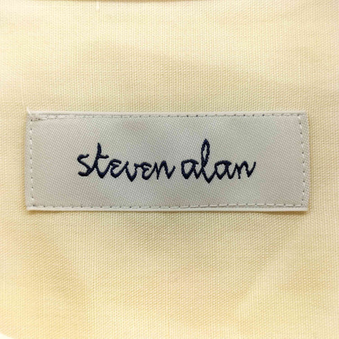 スティーブンアラン Steven Alan 23SS NOSLEEVE LONG DRESS リネン混 バンドカラーワンピース レディース import:M