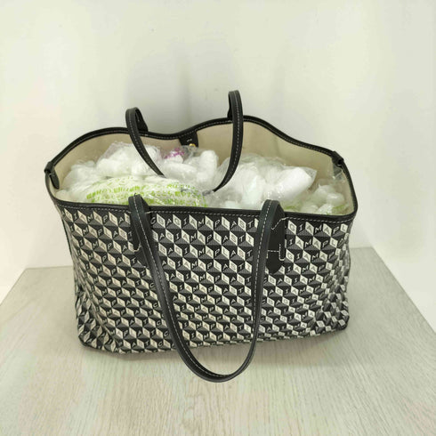アニヤハインドマーチ ANYA HINDMARCH 「I AM A Plastic Bag」スモール・ジップ・トート レディース
