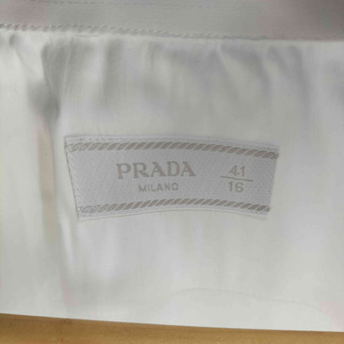 プラダ PRADA ドレスシャツ メンズ 41/16