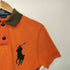 ポロバイラルフローレン Polo by RALPH LAUREN 90S CUSTON FIT ビックポニー刺繍 S/S ポロシャツ メンズ import:XS