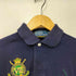 ポロバイラルフローレン Polo by RALPH LAUREN 90S CUSTON FIT ビックポニー エンブレム刺繍 S/S ポロシャツ メンズ import:XS