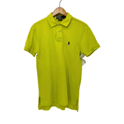 ポロバイラルフローレン Polo by RALPH LAUREN 90S CUSTON FIT スモールポニー刺繍 S/S ポロシャツ メンズ import:S