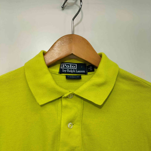 ポロバイラルフローレン Polo by RALPH LAUREN 90S CUSTON FIT スモールポニー刺繍 S/S ポロシャツ メンズ import:S