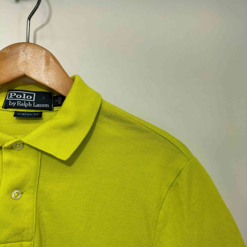 ポロバイラルフローレン Polo by RALPH LAUREN 90S CUSTON FIT スモールポニー刺繍 S/S ポロシャツ メンズ import:S