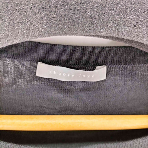 セオリーリュクス theory luxe BEIZA HARLING ウォッシャブル ドルマンサマーニット レディース JPN:38