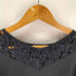 セオリーリュクス theory luxe RINA DOUBLE.WEFT Vネックレースブラウス レディース JPN:38
