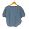 セオリーリュクス theory luxe HALLEY CHAMBRAY ラウンドヘム ドルマンスリーブ シャンブレーブラウス レディース JPN:38