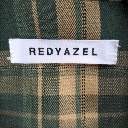 レディアゼル REDYAZEL チェックショートジャケット チェックドロストミニワンピース レディース M
