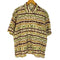 BULLIT SHIRTS レーヨン100 総柄 ループ留め オープンカラーシャツ メンズ JPN:M