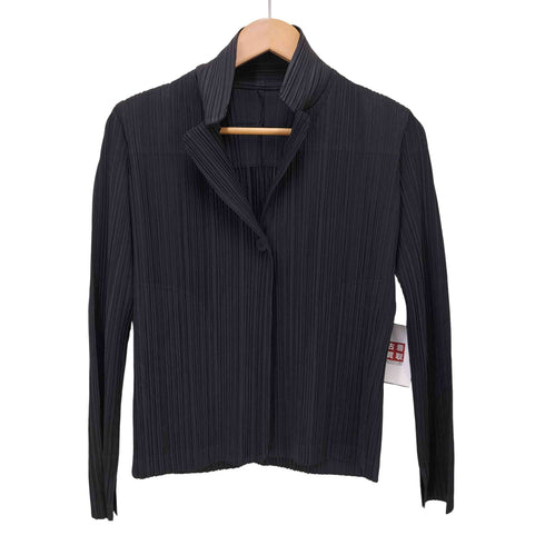 プリーツプリーズイッセイミヤケ PLEATS PLEASE ISSEY MIYAKE 07SS 1B カーディガン プリーツ ジャケット レディース JPN:2