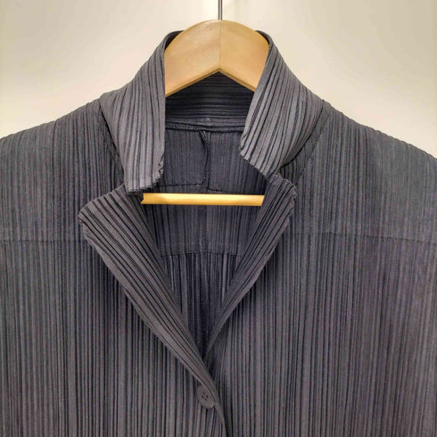 プリーツプリーズイッセイミヤケ PLEATS PLEASE ISSEY MIYAKE 07SS 1B カーディガン プリーツ ジャケット レディース JPN:2