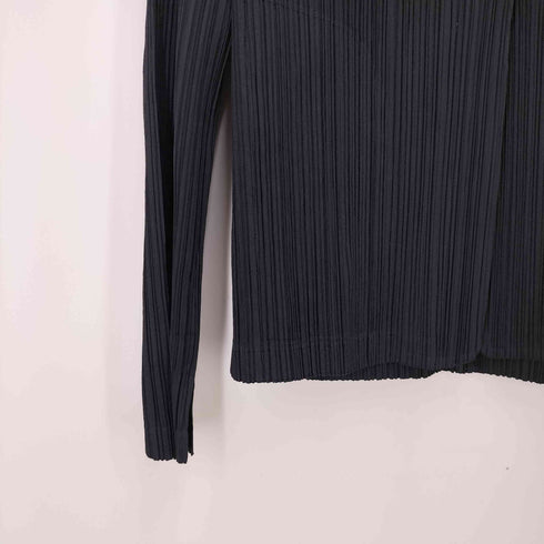 プリーツプリーズイッセイミヤケ PLEATS PLEASE ISSEY MIYAKE 07SS 1B カーディガン プリーツ ジャケット レディース JPN:2
