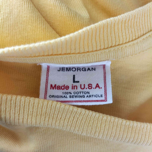ジェーイーモーガン JEMORGAN USA製 プリントクルーネックTシャツ メンズ JPN:L