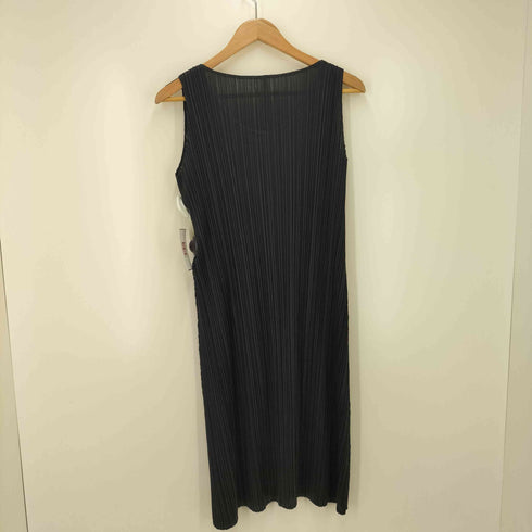 プリーツプリーズイッセイミヤケ PLEATS PLEASE ISSEY MIYAKE プリーツ ノースリーブ ワンピース レディース JPN:4