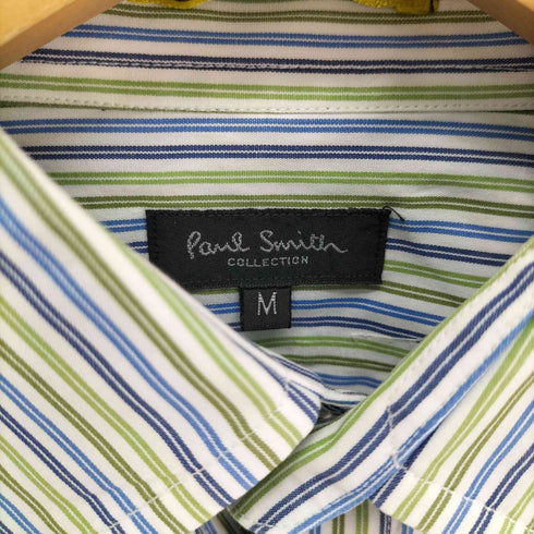 ポールスミス Paul Smith コットン ストライプ 長袖 シャツ メンズ import:M