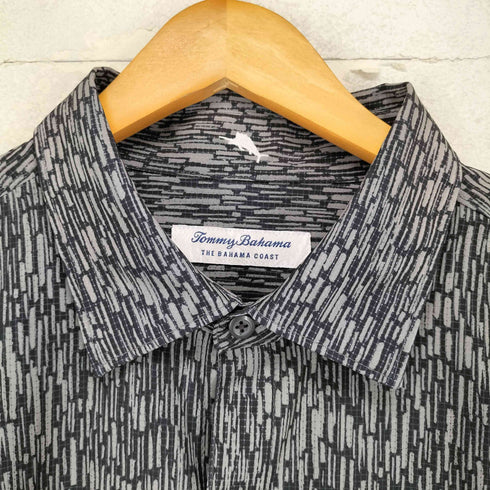 トミーバハマ Tommy Bahama ジオメトリック S/Sシャツ メンズ JPN:L