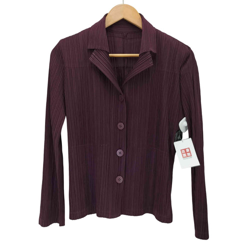 プリーツプリーズイッセイミヤケ PLEATS PLEASE ISSEY MIYAKE 06AW 4B カーディガン プリーツ ジャケット レディース JPN:3