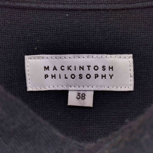 マッキントッシュフィロソフィー MACKINTOSH PHILOSOPHY イカリボタン コットン ポロシャツ メンズ UK:38
