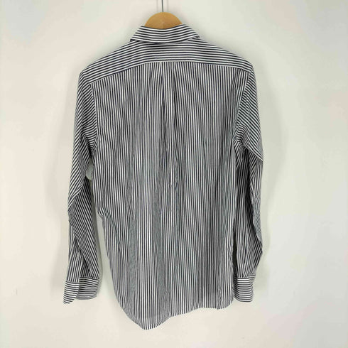 インディヴィジュアライズドシャツ individualized shirts USA製 コットン ストライプ 長袖シャツ メンズ import:L