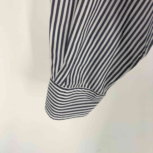 インディヴィジュアライズドシャツ individualized shirts USA製 コットン ストライプ 長袖シャツ メンズ import:L