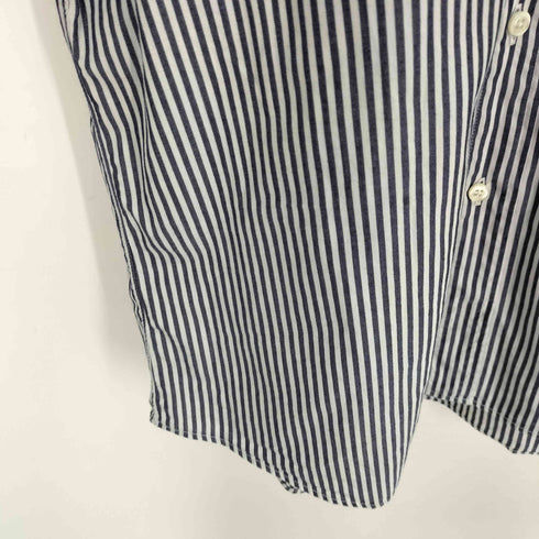 インディヴィジュアライズドシャツ individualized shirts USA製 コットン ストライプ 長袖シャツ メンズ import:L
