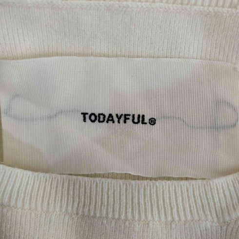 トゥデイフル TODAYFUL 24SS Cropped Smooth Knit レディース FREE