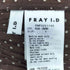 フレイアイディー FRAY I.D 26SS フリルウエストシャーリングプリントワンピース レディース JPN:1