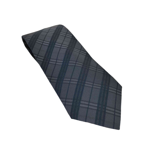 バーバリーブラックレーベル BURBERRY BLACK LABEL チェック シルクネクタイ メンズ