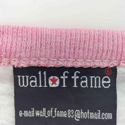 ウォールオブフェイム wall of fame プリントラグランTシャツ メンズ
