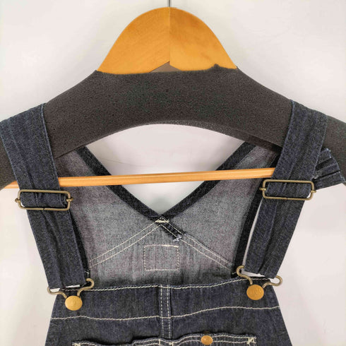 リー Lee ロゴ 刺繍 デニム オーバーオール レディース 160