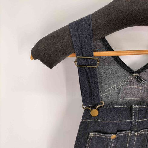 リー Lee ロゴ 刺繍 デニム オーバーオール レディース 160
