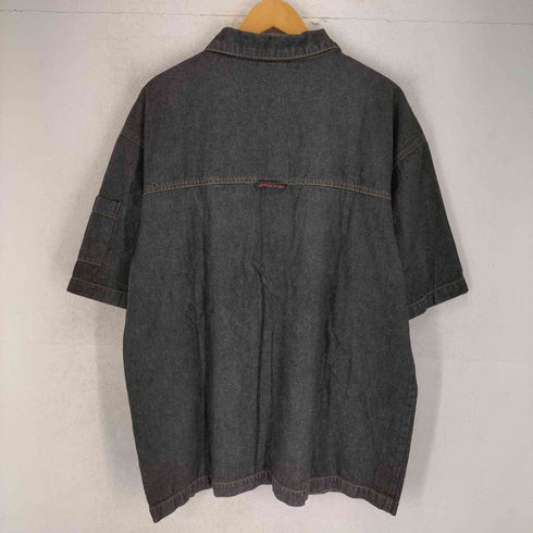 S/S デニムシャツ Bboy hiphop メンズ JPN:L