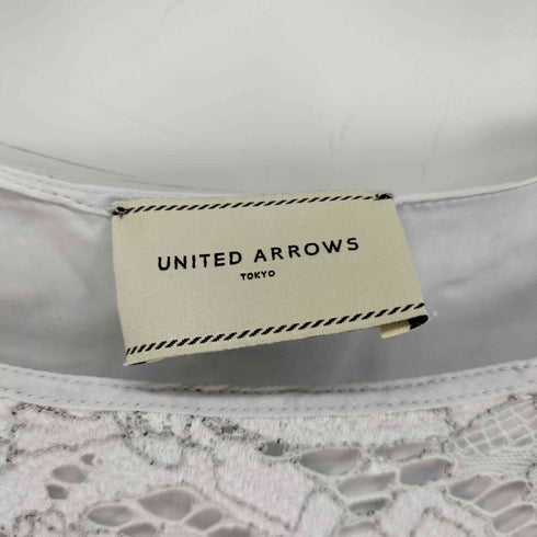 ユナイテッドアローズ UNITED ARROWS UBMF コードレース 5分袖 ブラウス レディース JPN:38
