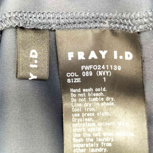 フレイアイディー FRAY I.D プリーツシフォンプリントワンピース レディース JPN:1