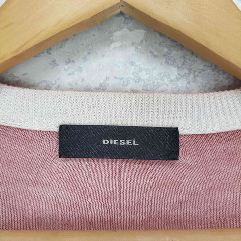ディーゼル DIESEL メッシュ編み ニットカーディガン レディース