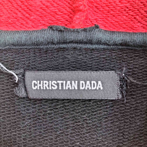 クリスチャンダダ CHRISTIAN DADA 胸元ビーズデザイン ジップアップパーカー メンズ JPN:48